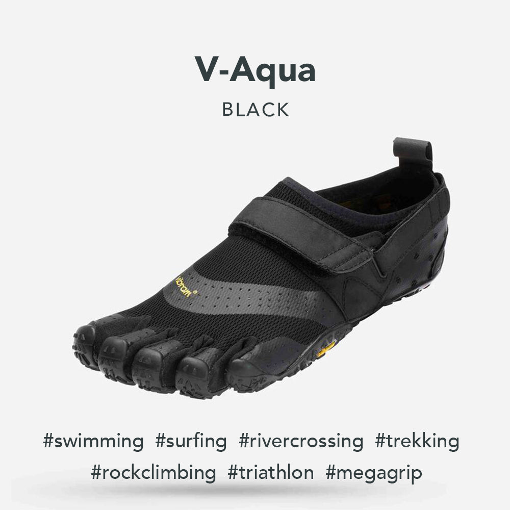 Rubber Shoes Men Vibram FiveFingers 18W7303 V-Aqua, Aqua